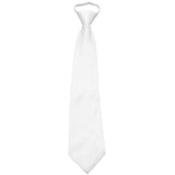 New Polyester Men's pre tied neck tie only solid formal wedding prom party