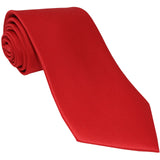 New Polyester Men's Extra Long Neck Tie only solid formal wedding prom party work