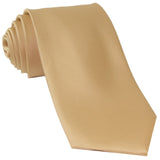 New Polyester Men's Extra Long Neck Tie only solid formal wedding prom party work