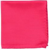 New Polyester Woven Thin Striped Pocket Square Hankie Handkerchief