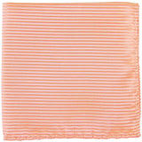 New Polyester Woven Thin Striped Pocket Square Hankie Handkerchief