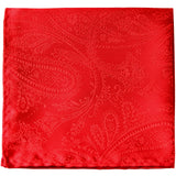New Men's Polyester Woven pocket square hankie only paisley prom wedding