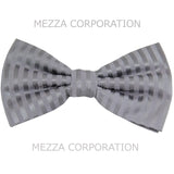 New formal men's pre tied Bow tie stripes