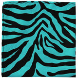 New polyester zebra animal print pocket square hankie handkerchief formal