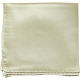 New MANZO Men's Polyester Shiny Finish Pocket Square Hankie Only formal